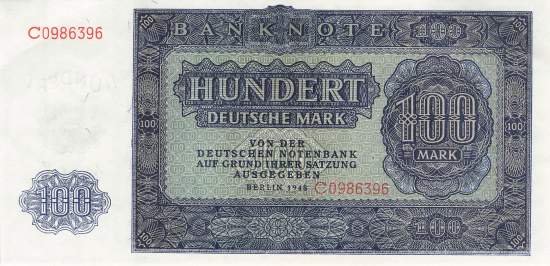 100 Mark 1948 ro,346 C